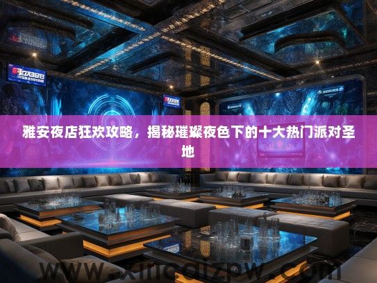 雅安夜店狂欢攻略，揭秘璀璨夜色下的十大热门派对圣地