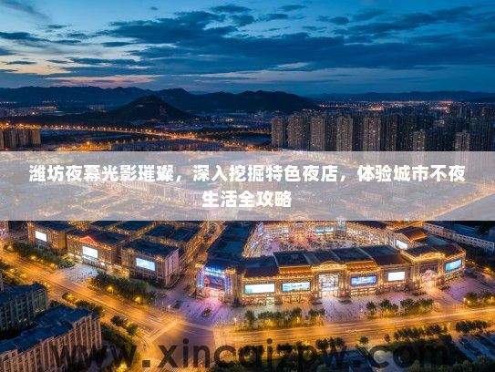 潍坊夜幕光影璀璨，深入挖掘特色夜店，体验城市不夜生活全攻略