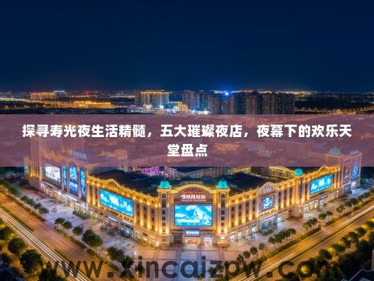 探寻寿光夜生活精髓,五大璀璨夜店,夜幕下的欢乐天堂盘点 探寻寿光夜生活精髓,五大璀璨夜店,夜幕下的欢乐天堂盘点