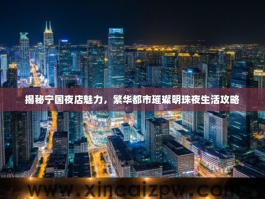 揭秘宁国夜店魅力，繁华都市璀璨明珠夜生活攻略