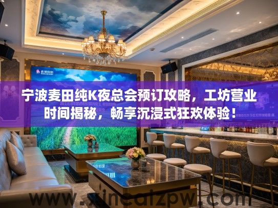 宁波麦田纯K夜总会预订攻略,工坊营业时间揭秘,畅享沉浸式狂欢体验! 宁波麦田纯K夜总会预订攻略,工坊营业时间揭秘,畅享沉浸式狂欢体验!