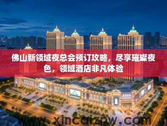 佛山新领域夜总会预订攻略，尽享璀璨夜色，领域酒店非凡体验