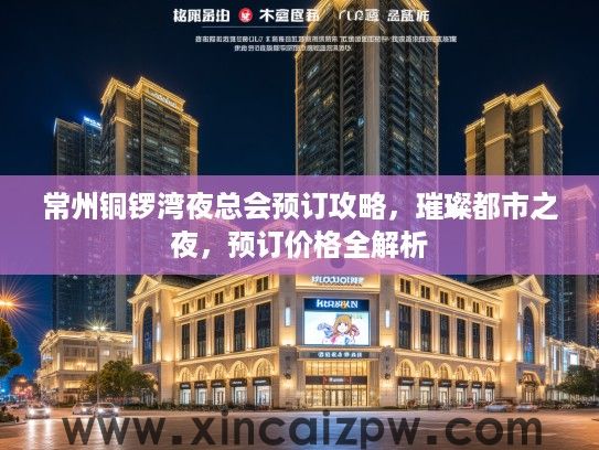 常州铜锣湾夜总会预订攻略，璀璨都市之夜，预订价格全解析