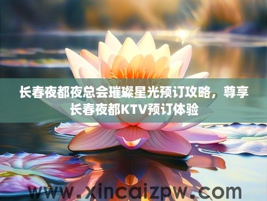 长春夜都夜总会璀璨星光预订攻略，尊享长春夜都KTV预订体验