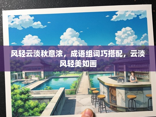 风轻云淡秋意浓，成语组词巧搭配，云淡风轻美如画