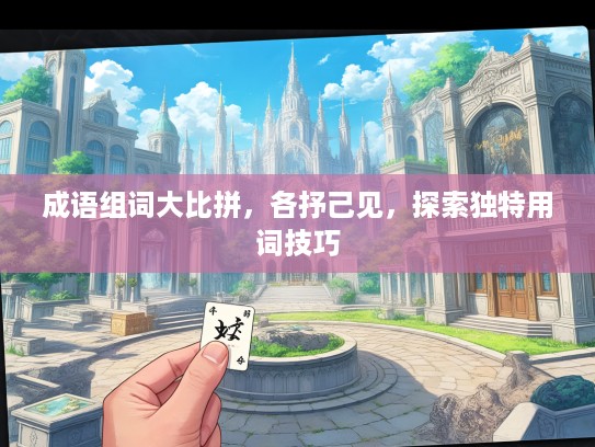 成语组词大比拼,各抒己见,探索独特用词技巧 成语组词大比拼,各抒己见,探索独特用词技巧