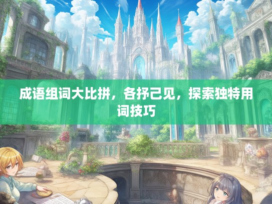 成语组词大比拼,各抒己见,探索独特用词技巧 成语组词大比拼,各抒己见,探索独特用词技巧