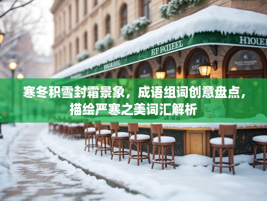 寒冬积雪封霜景象，成语组词创意盘点，描绘严寒之美词汇解析