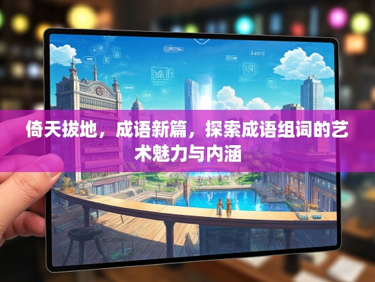 倚天拔地,成语新篇,探索成语组词的艺术魅力与内涵 倚天拔地,成语新篇,探索成语组词的艺术魅力与内涵