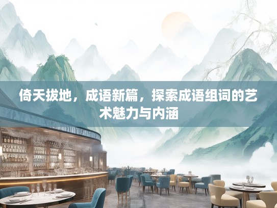 倚天拔地,成语新篇,探索成语组词的艺术魅力与内涵 倚天拔地,成语新篇,探索成语组词的艺术魅力与内涵