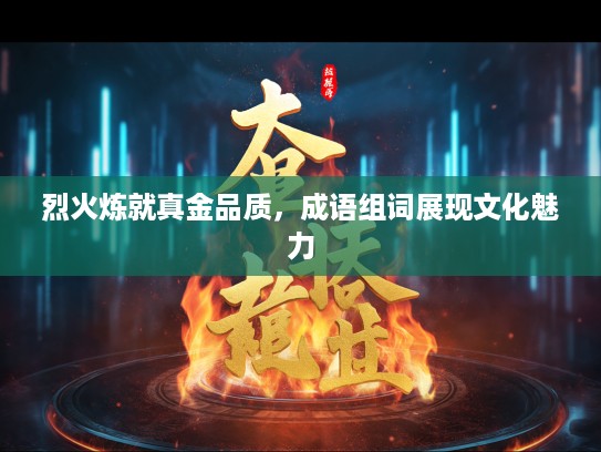 烈火炼就真金品质，成语组词展现文化魅力