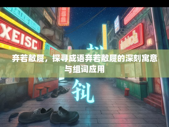 弃若敝屣，探寻成语弃若敝屣的深刻寓意与组词应用