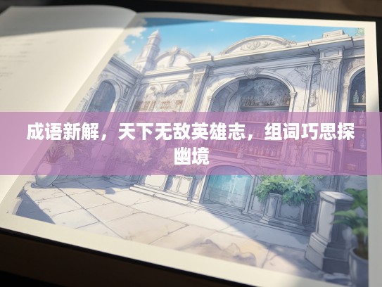 成语新解，天下无敌英雄志，组词巧思探幽境