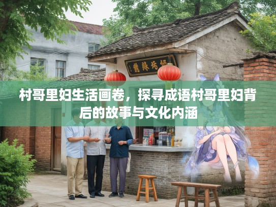 村哥里妇生活画卷,探寻成语村哥里妇背后的故事与文化内涵 村哥里妇生活画卷,探寻成语村哥里妇背后的故事与文化内涵