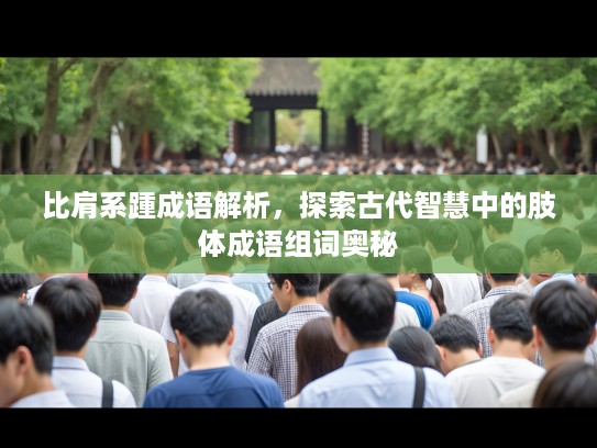 比肩系踵成语解析，探索古代智慧中的肢体成语组词奥秘