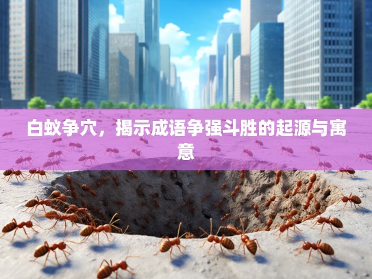 白蚁争穴,揭示成语争强斗胜的起源与寓意 白蚁争穴,揭示成语争强斗胜的起源与寓意