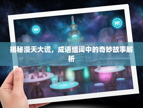 揭秘漫天大谎,成语组词中的奇妙故事解析 揭秘漫天大谎,成语组词中的奇妙故事解析