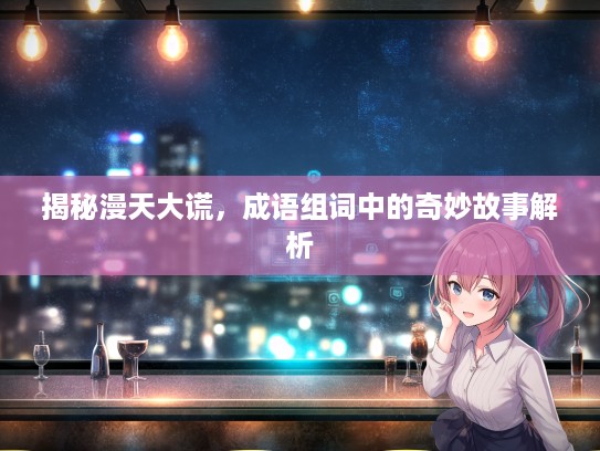 揭秘漫天大谎,成语组词中的奇妙故事解析 揭秘漫天大谎,成语组词中的奇妙故事解析