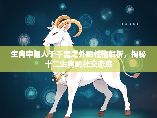 生肖中拒人于千里之外的性格解析，揭秘十二生肖的社交态度