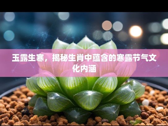 玉露生寒，揭秘生肖中蕴含的寒露节气文化内涵