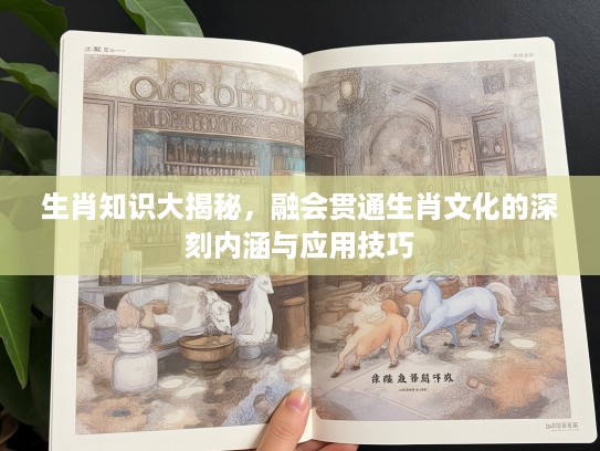 生肖知识大揭秘，融会贯通生肖文化的深刻内涵与应用技巧
