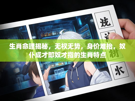 生肖命理揭秘，无权无势，身价难抬，奴仆成才即奴才指的生肖特点