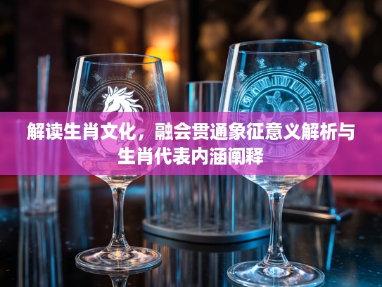 解读生肖文化，融会贯通象征意义解析与生肖代表内涵阐释