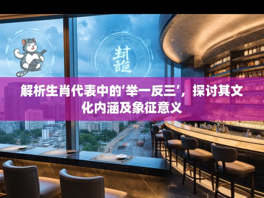 解析生肖代表中的‘举一反三’，探讨其文化内涵及象征意义