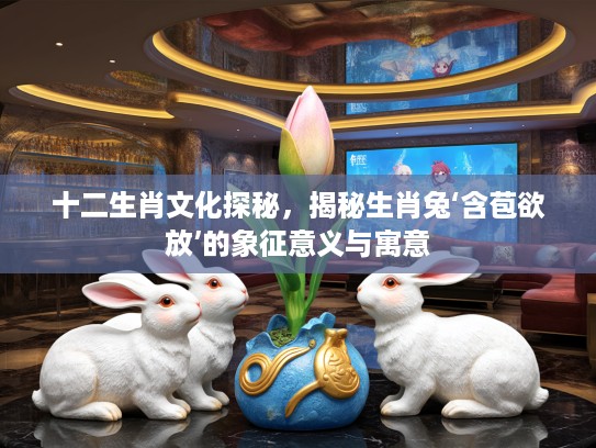 十二生肖文化探秘，揭秘生肖兔‘含苞欲放’的象征意义与寓意