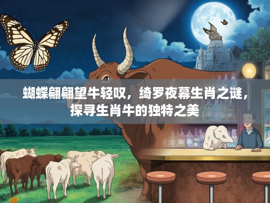 蝴蝶翩翩望牛轻叹，绮罗夜幕生肖之谜，探寻生肖牛的独特之美