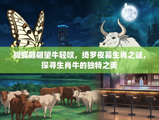蝴蝶翩翩望牛轻叹，绮罗夜幕生肖之谜，探寻生肖牛的独特之美