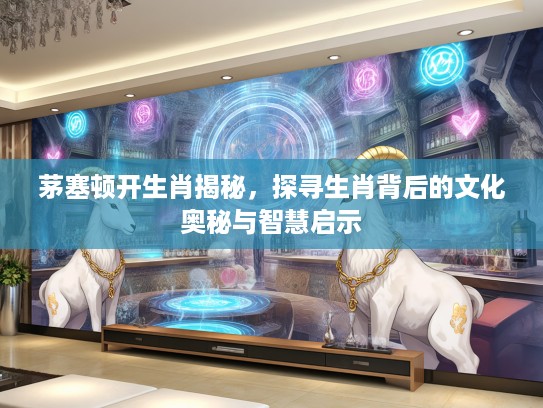 茅塞顿开生肖揭秘，探寻生肖背后的文化奥秘与智慧启示