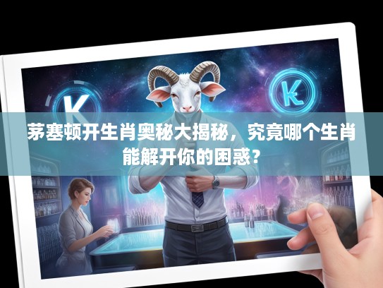 茅塞顿开生肖奥秘大揭秘，究竟哪个生肖能解开你的困惑？