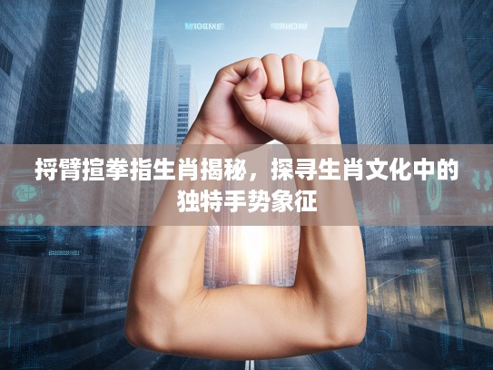 捋臂揎拳指生肖揭秘，探寻生肖文化中的独特手势象征