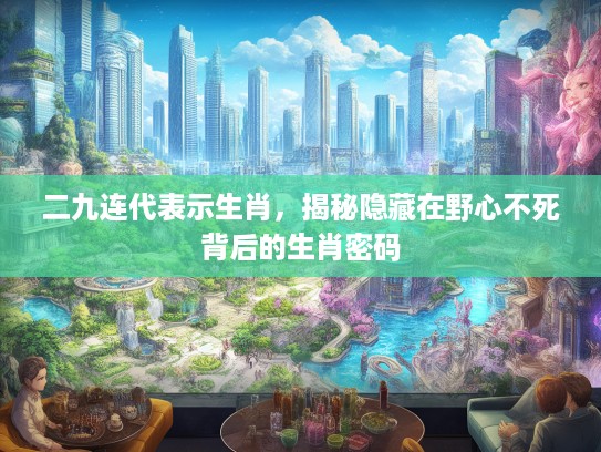 二九连代表示生肖，揭秘隐藏在野心不死背后的生肖密码