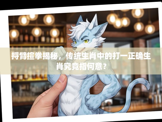 捋臂揎拳揭秘，传统生肖中的打一正确生肖究竟指何意？