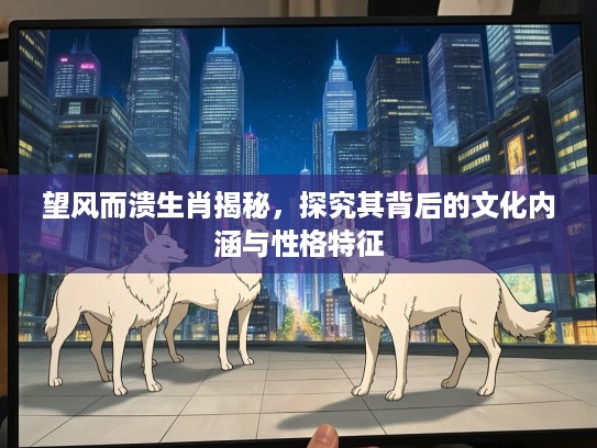 望风而溃生肖揭秘，探究其背后的文化内涵与性格特征