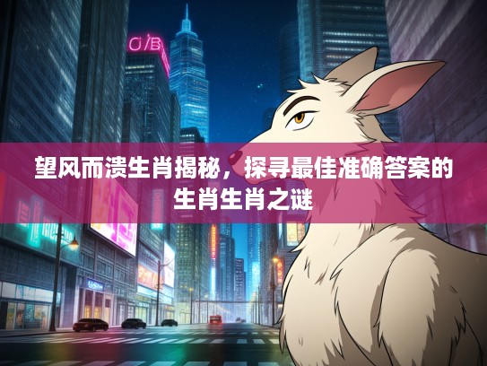 望风而溃生肖揭秘，探寻最佳准确答案的生肖生肖之谜