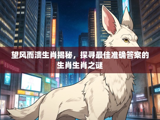 望风而溃生肖揭秘，探寻最佳准确答案的生肖生肖之谜