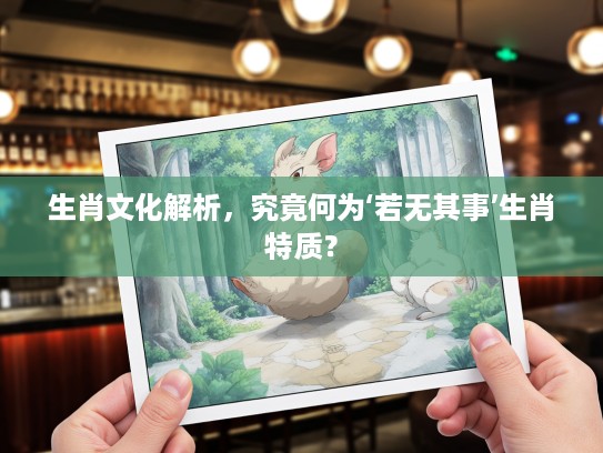生肖文化解析，究竟何为‘若无其事’生肖特质？