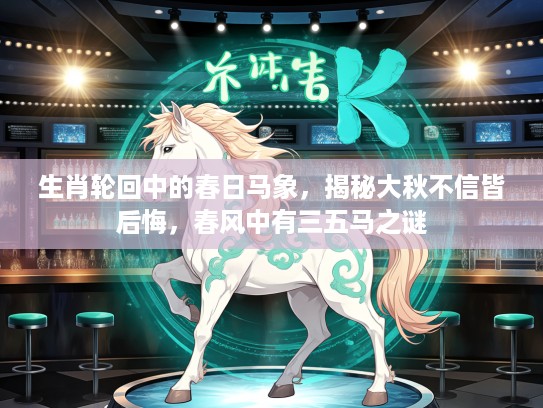 生肖轮回中的春日马象，揭秘大秋不信皆后悔，春风中有三五马之谜