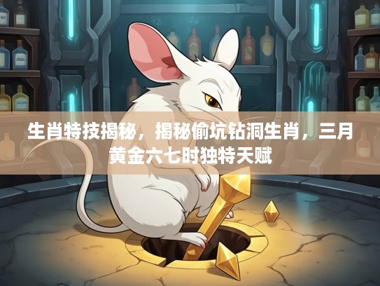 生肖特技揭秘，揭秘偷坑钻洞生肖，三月黄金六七时独特天赋