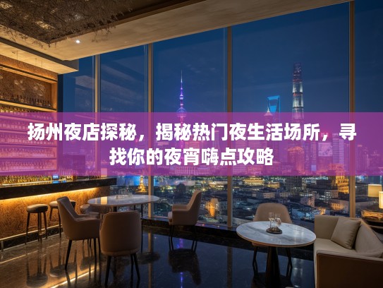 扬州夜店探秘，揭秘热门夜生活场所，寻找你的夜宵嗨点攻略