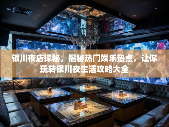 银川夜店探秘，揭秘热门娱乐热点，让你玩转银川夜生活攻略大全