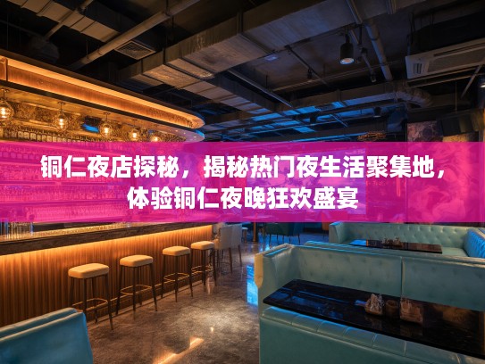 铜仁夜店探秘，揭秘热门夜生活聚集地，体验铜仁夜晚狂欢盛宴