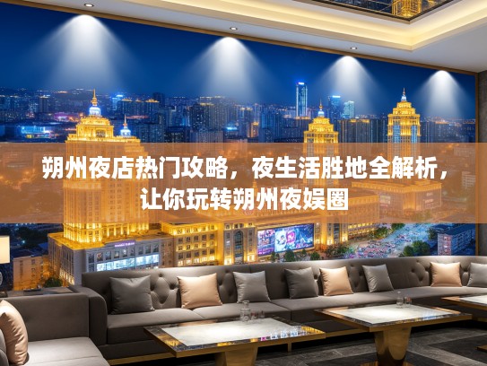 朔州夜店热门攻略，夜生活胜地全解析，让你玩转朔州夜娱圈