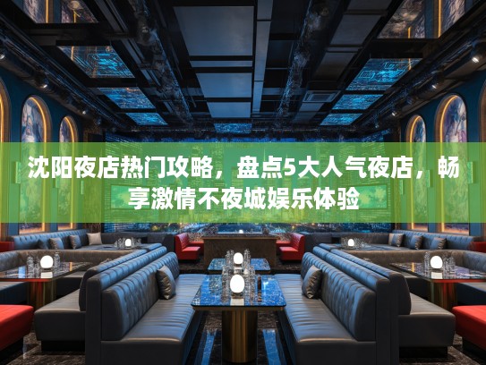沈阳夜店热门攻略，盘点5大人气夜店，畅享激情不夜城娱乐体验