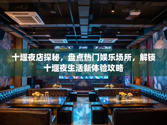 十堰夜店探秘，盘点热门娱乐场所，解锁十堰夜生活新体验攻略