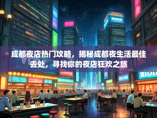 成都夜店热门攻略，揭秘成都夜生活最佳去处，寻找你的夜店狂欢之旅