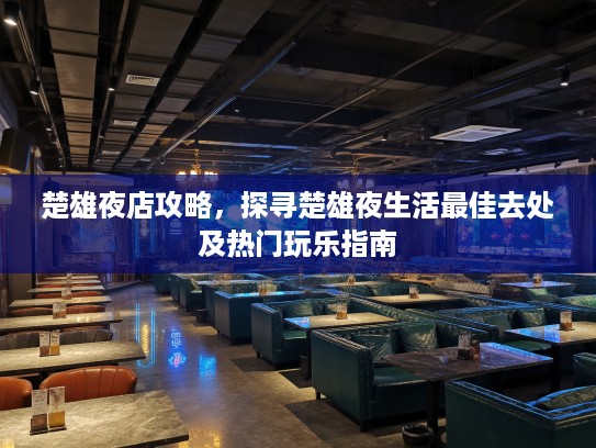 楚雄夜店攻略，探寻楚雄夜生活最佳去处及热门玩乐指南